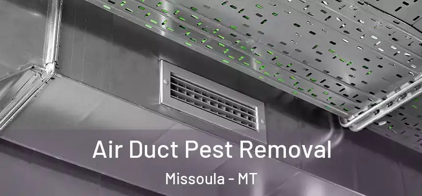 Air Duct Pest Removal Missoula - MT
